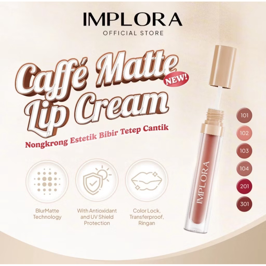TNstore_IMPLORA Caffe Matte Lipcream 2.9g