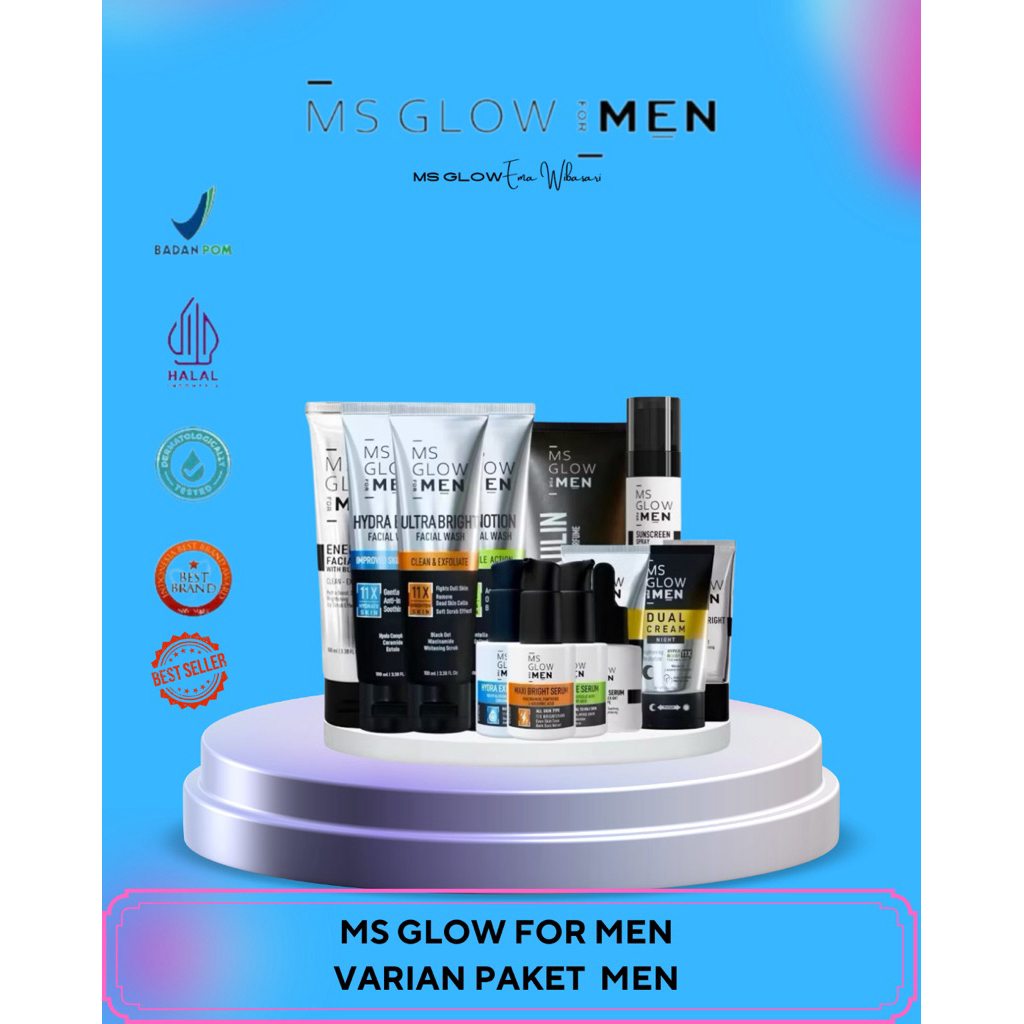 MS GLOW MEN VARIAN NEW PACKAGE