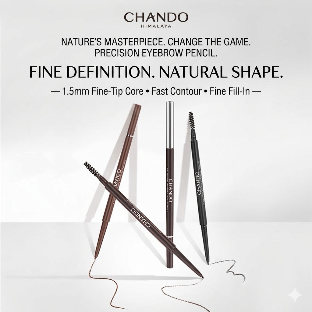 [PREORDER] Chando Precision Eyebrow Pencil – Waterproof & Long Lasting