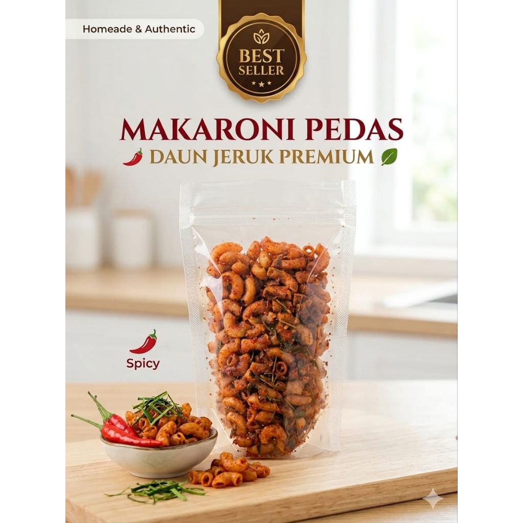 Makaroni Pedas Daun Jeruk