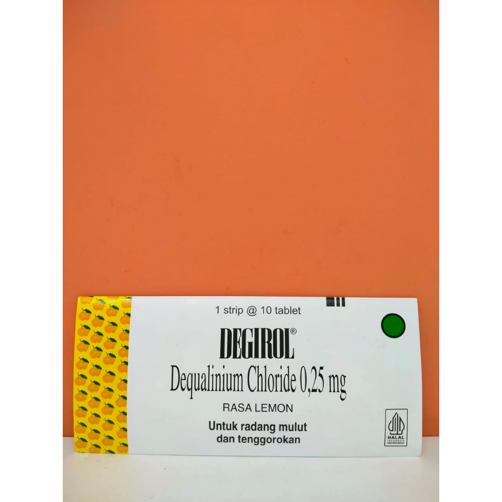DEGIROL STRIP 10 TABLET