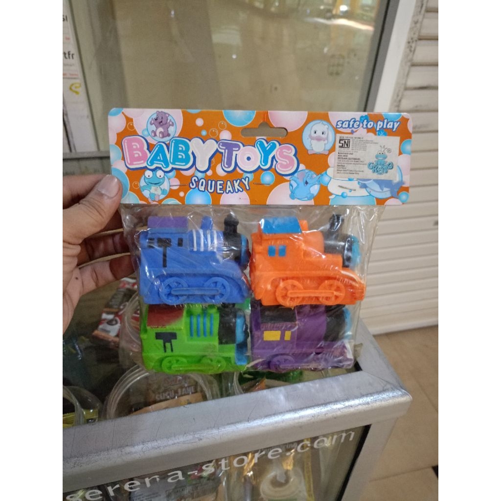 Mainan Anak Kereta pencet 4pcs