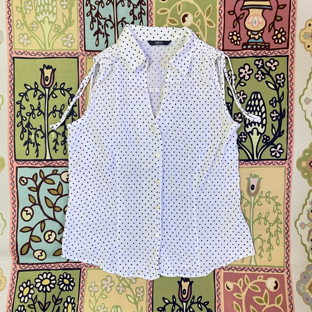 MARKS & SPENCER INNER TOP POLKA