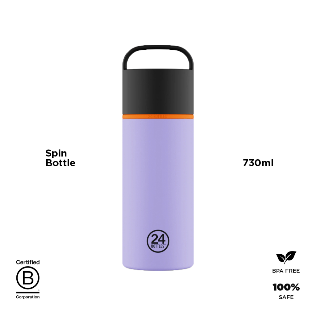 24Bottles Spin Bottle, 730ml - Erica