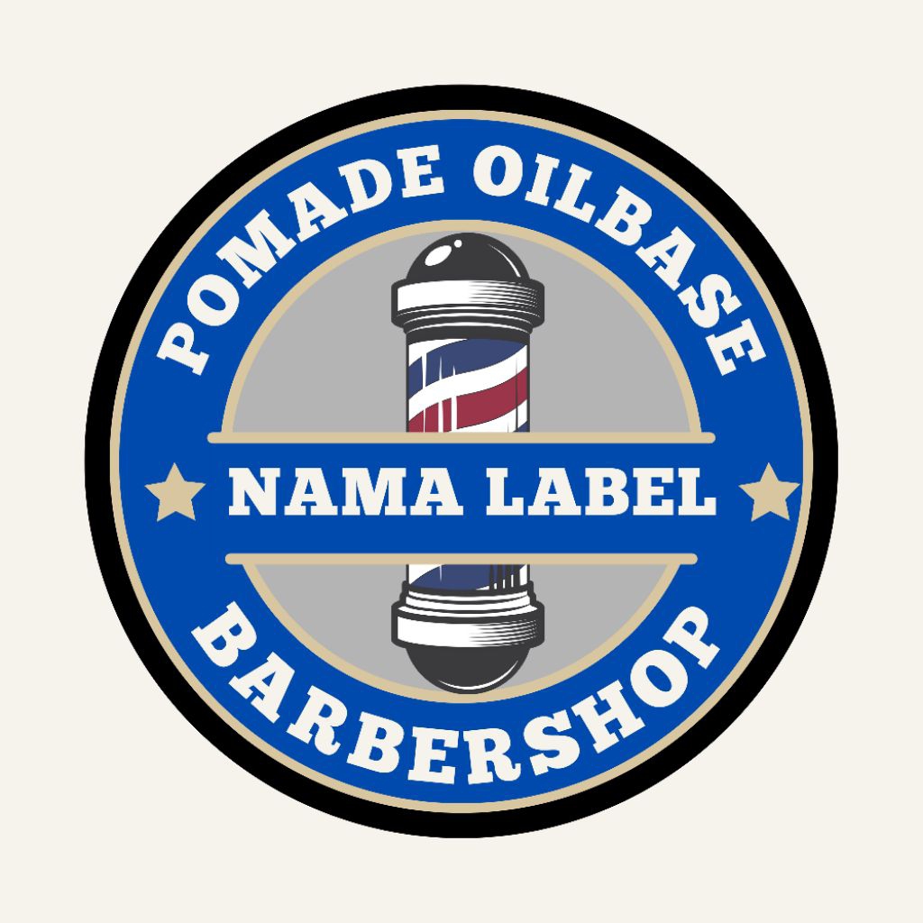 Pomade oil base custom label 55 gr