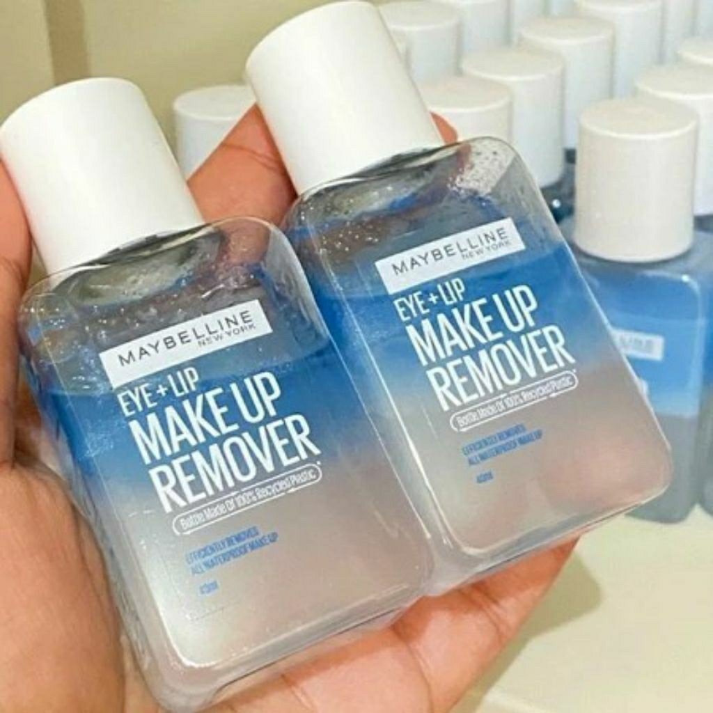 Maybelline eye + lips make up remover