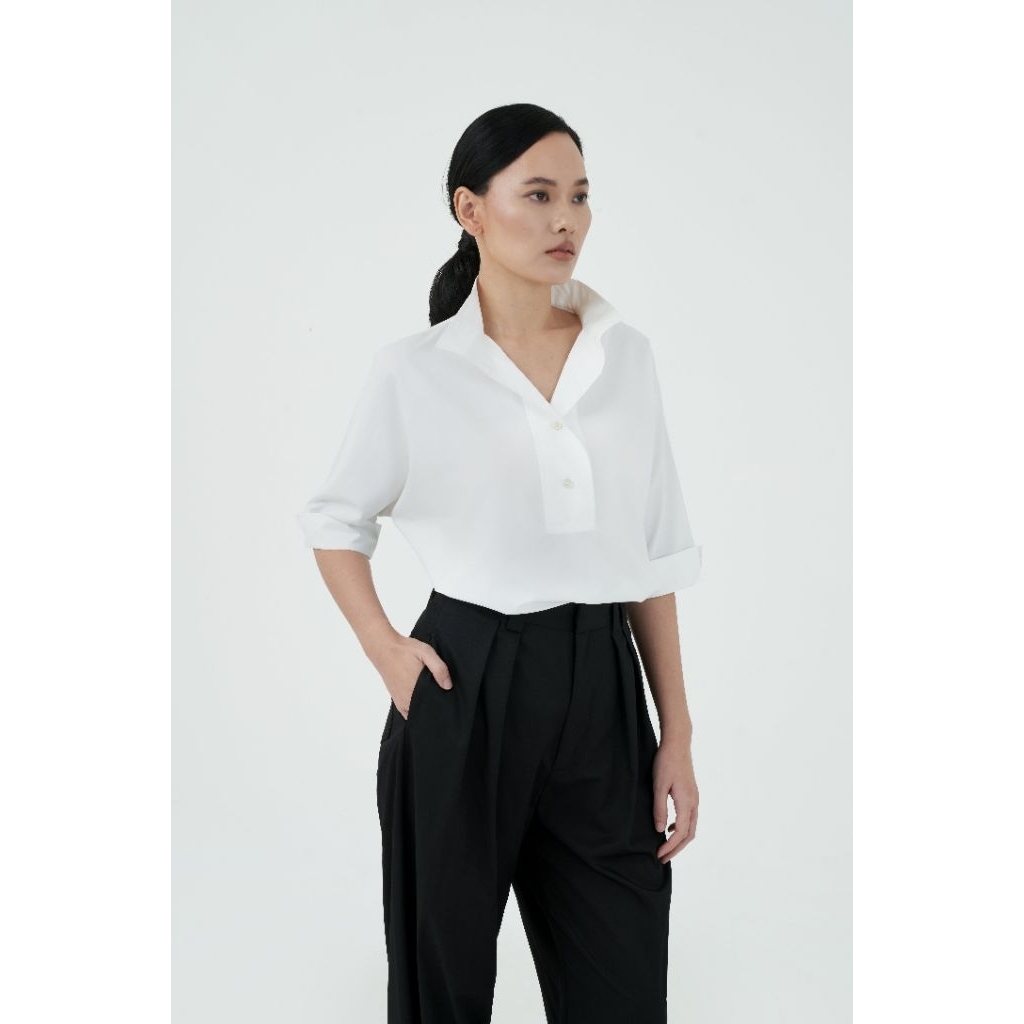 AKIO WHITE SHIRT MASSHIRO&Co.