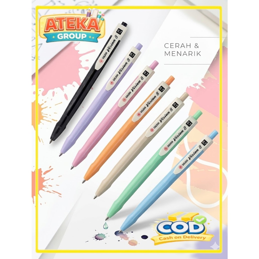 [PCS] SNOWMAN BALLPOINT V-8 V-8PS