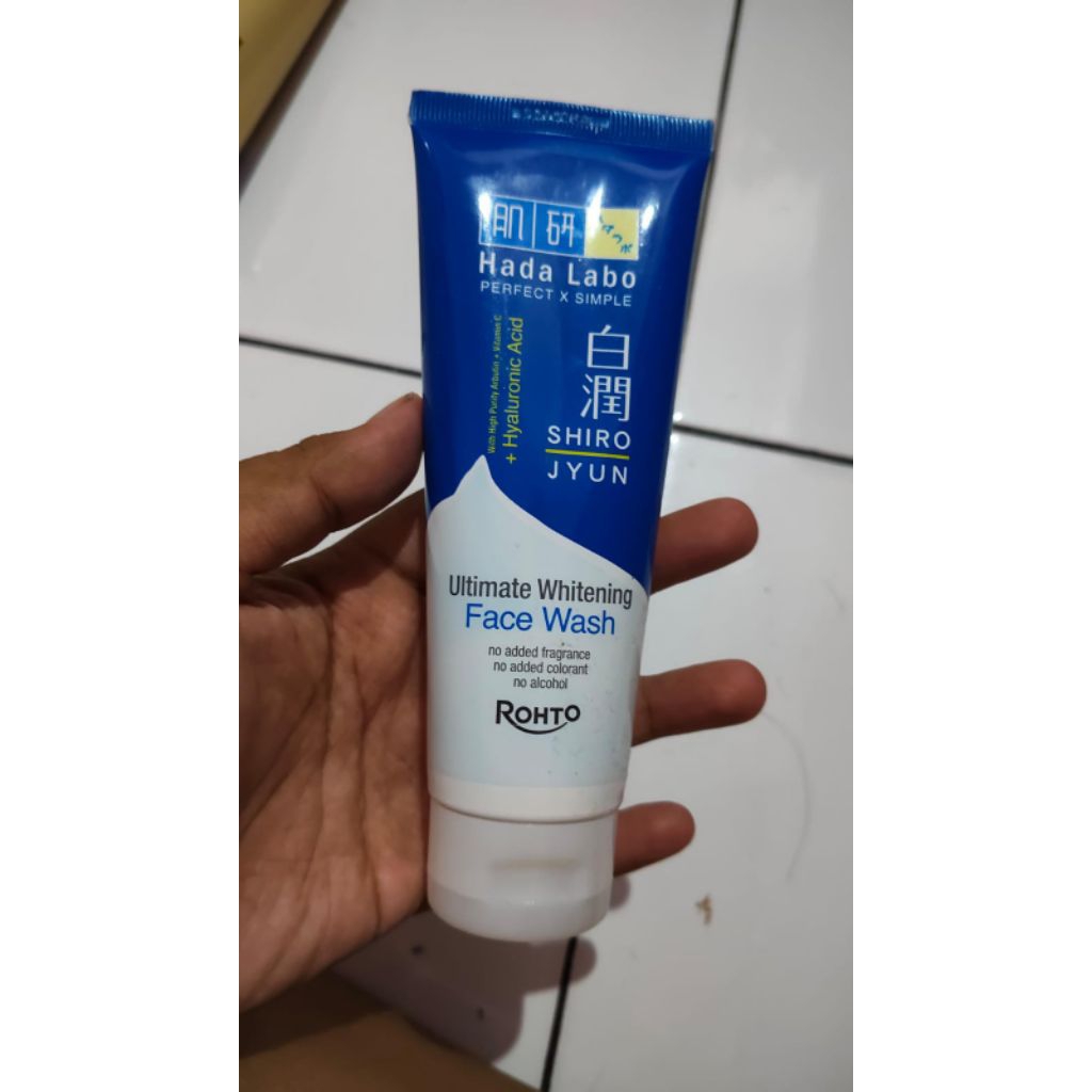 hadalabo facewash 100ml