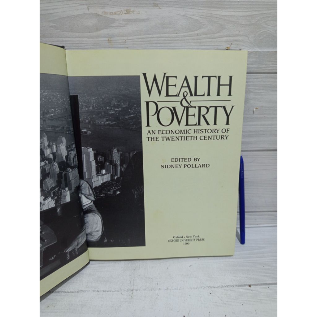 WEALTH &  POVERTY EDITED BY SIDNEY POLLARD