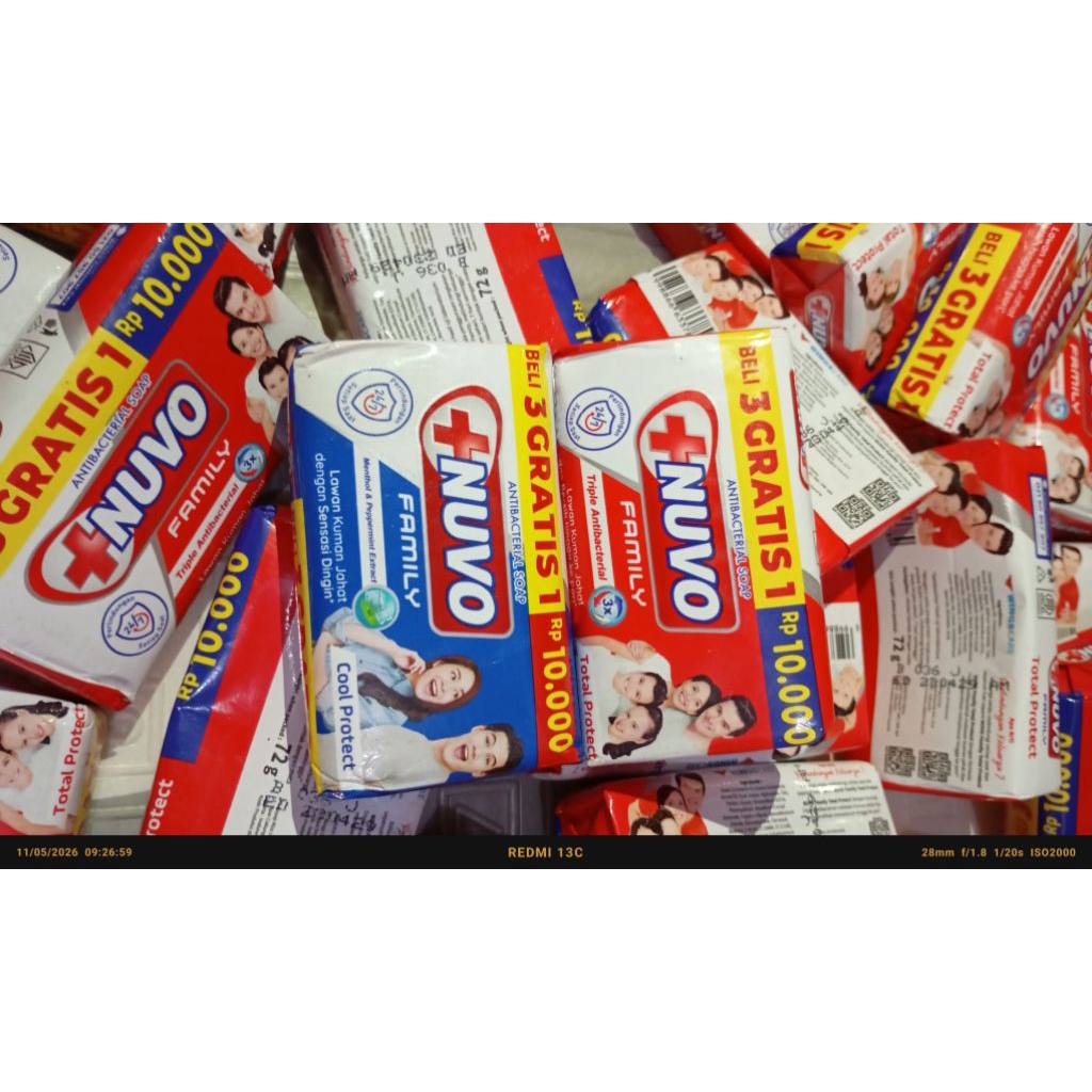 (8PCS) SABUN NUVO