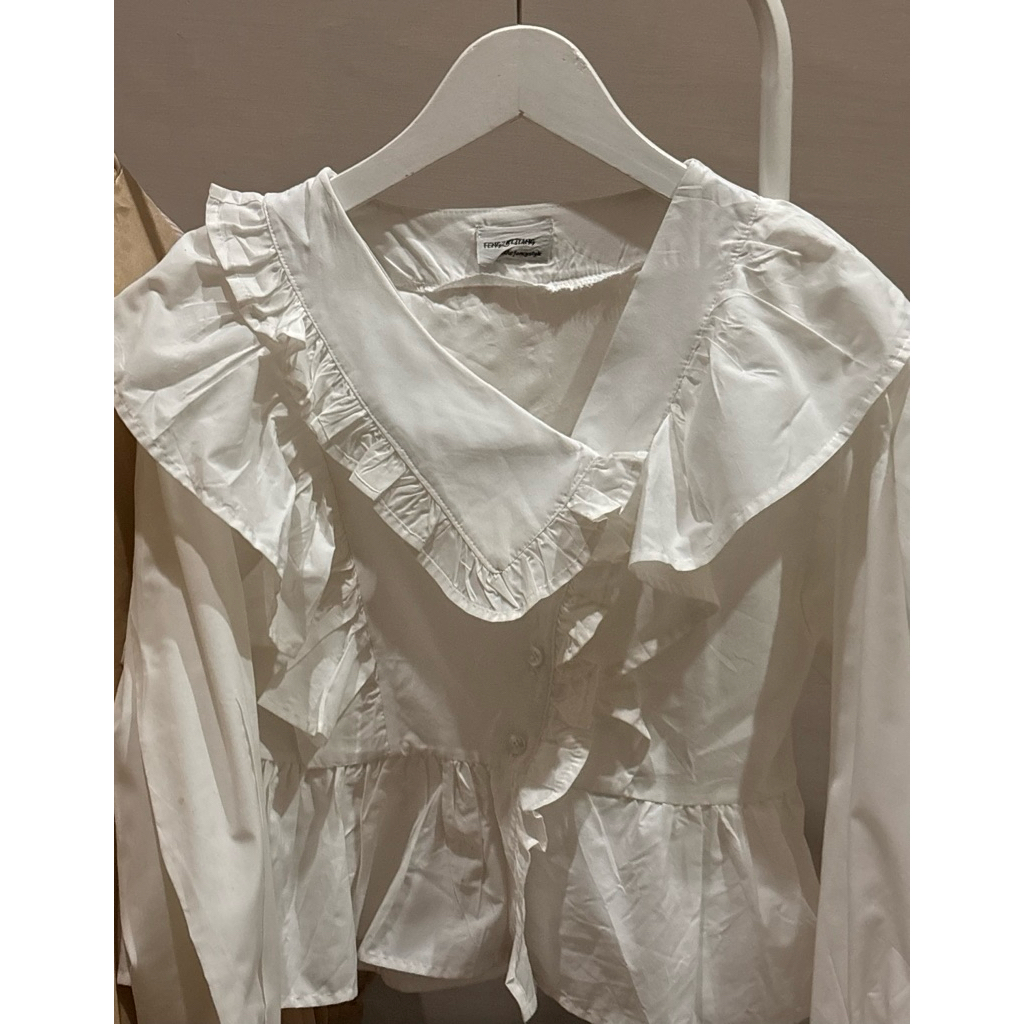 white blouse