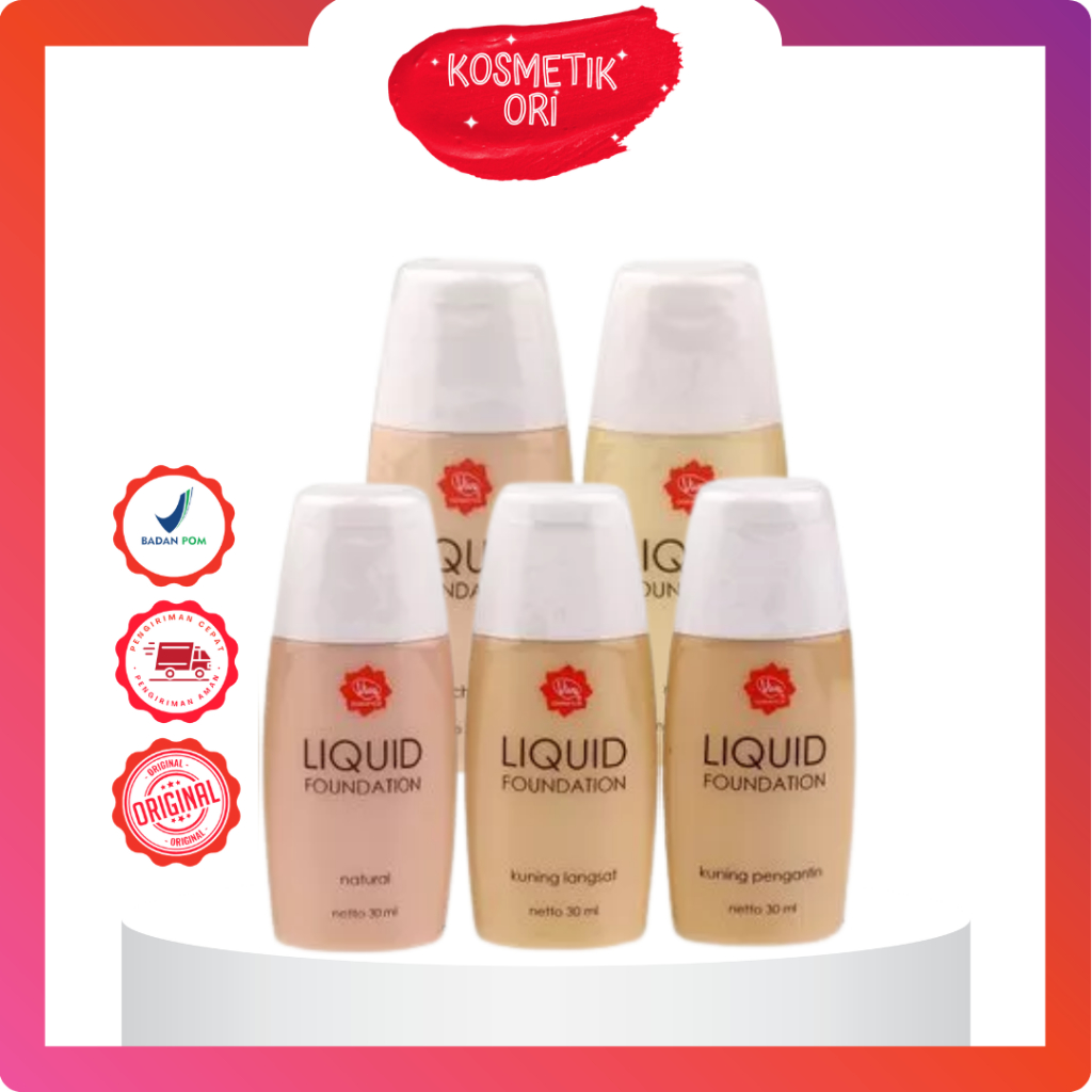 VIVA Liquid Foundation Alas Bedak