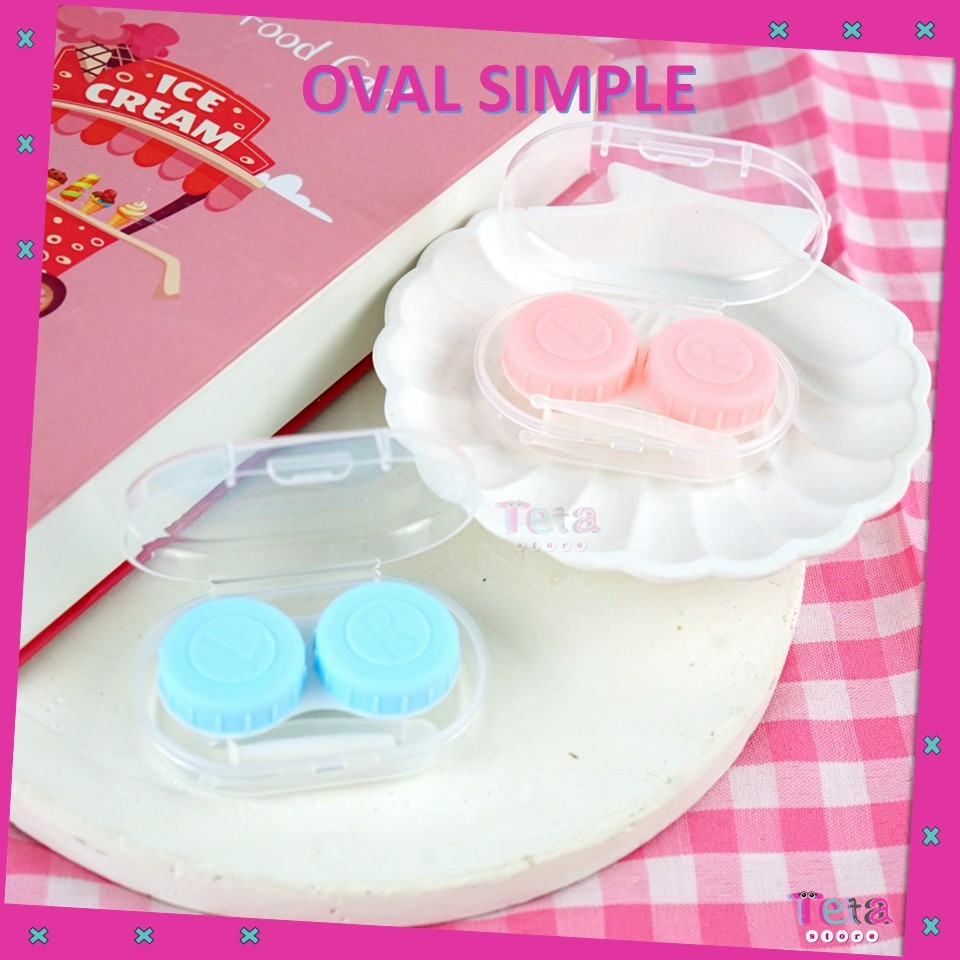 TEMPAT SOFTLENS SIMPLE OVAL VARIAN RANDOM