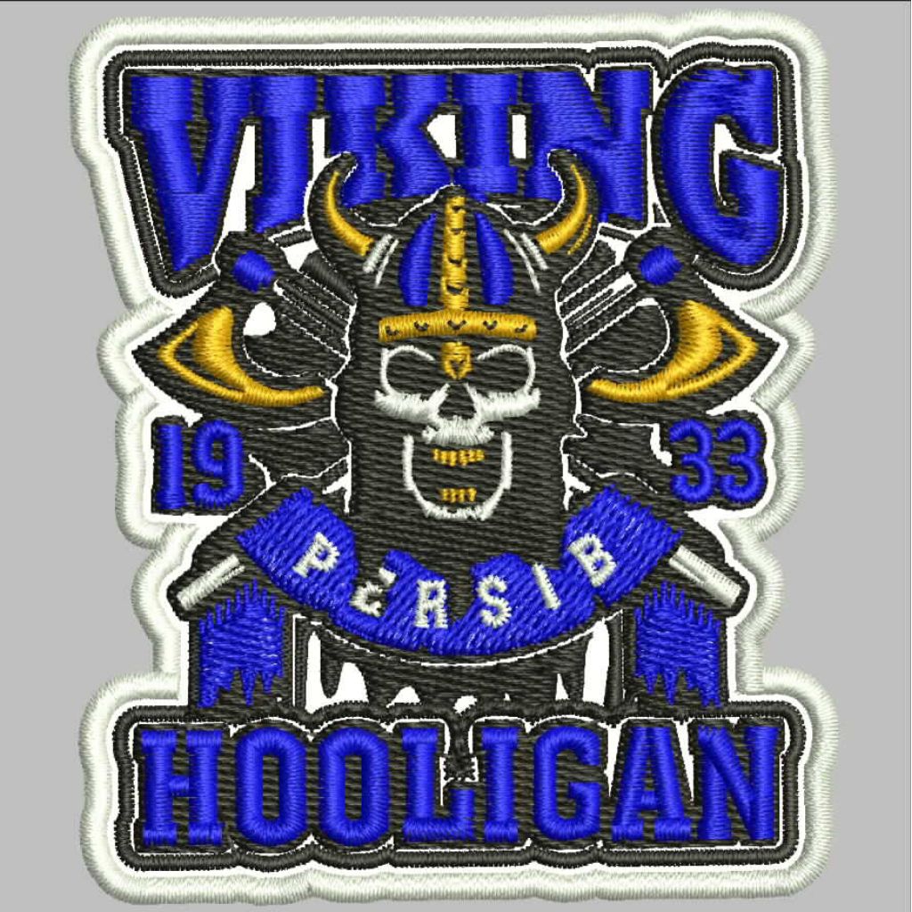 PATCH BORDIR-VIKING PERSIB 1933 HOOLIGAN
