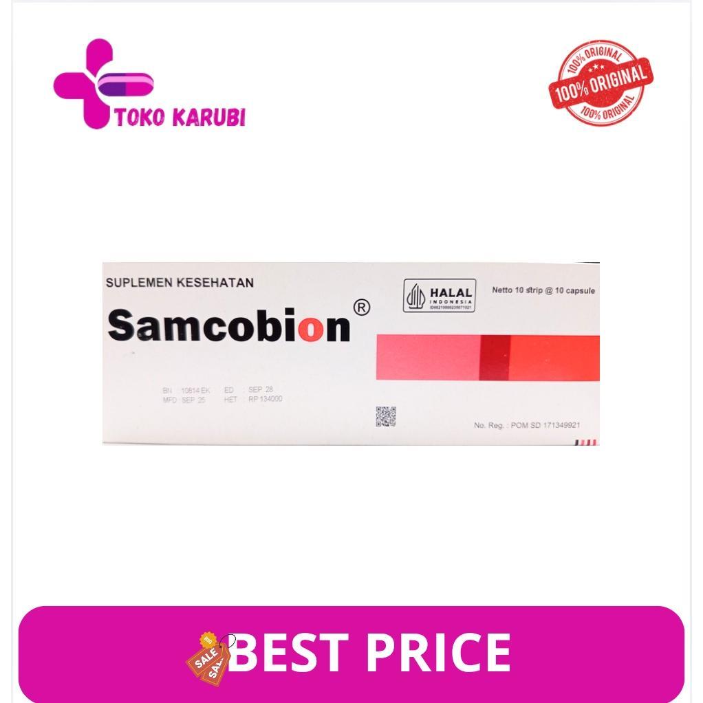 SAMCOBION BOX 100 TABLET OBAT ANEMIA