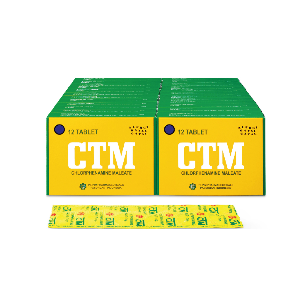 CTM PIM 4MG BOX 1STR 12TAB 1 PACK