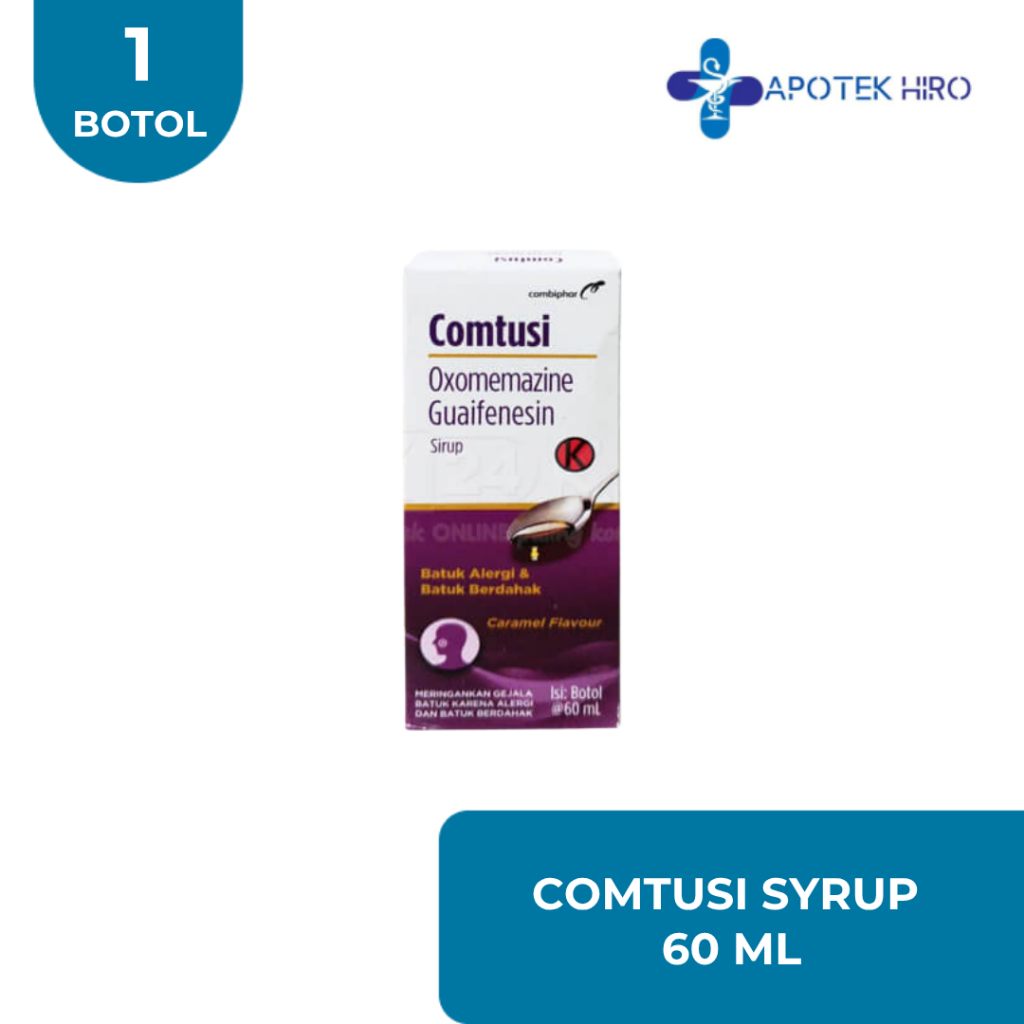 COMTUSI SIRUP 1 BOTOL @ 60 ML