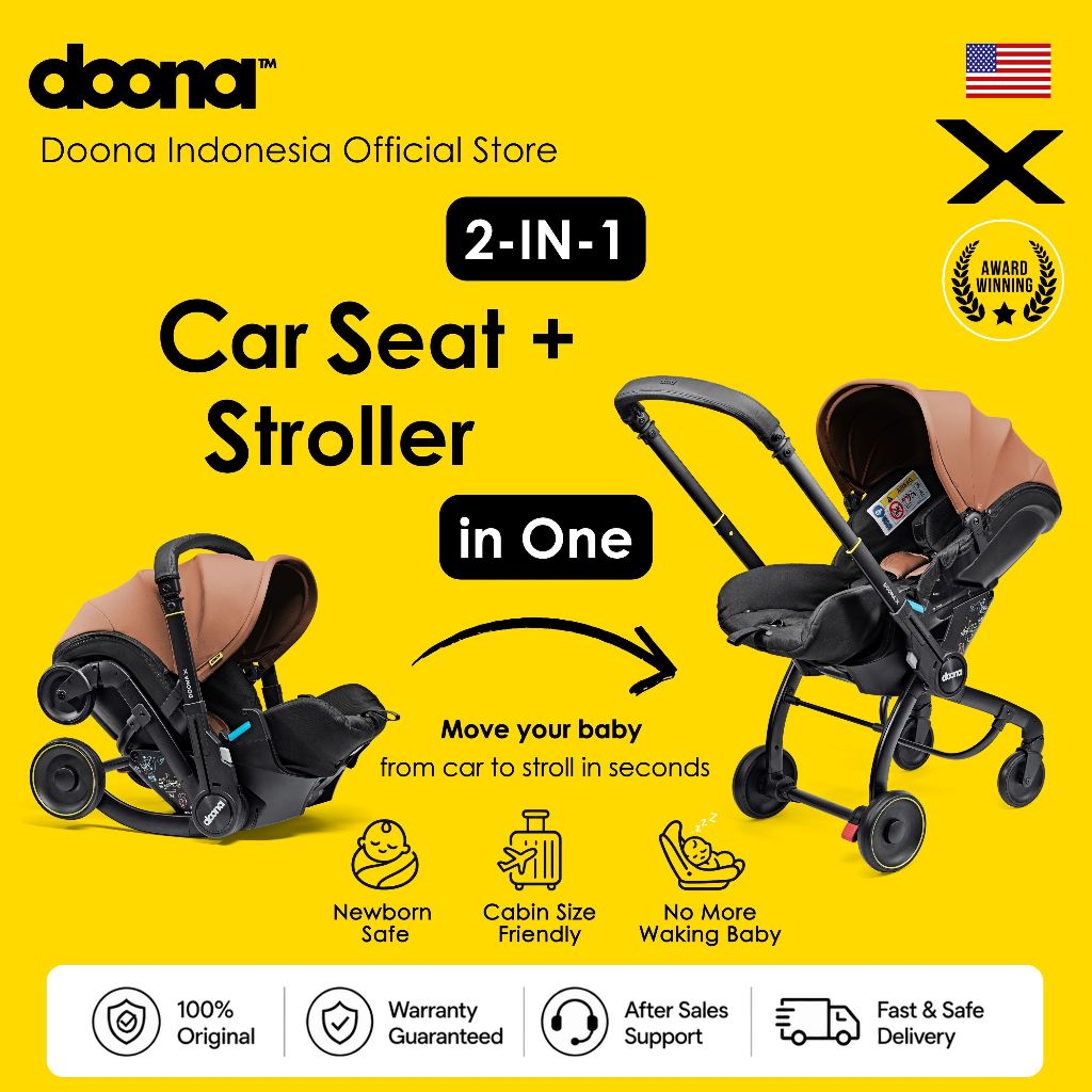 Doona X 2in1 Car Seat & Stroller