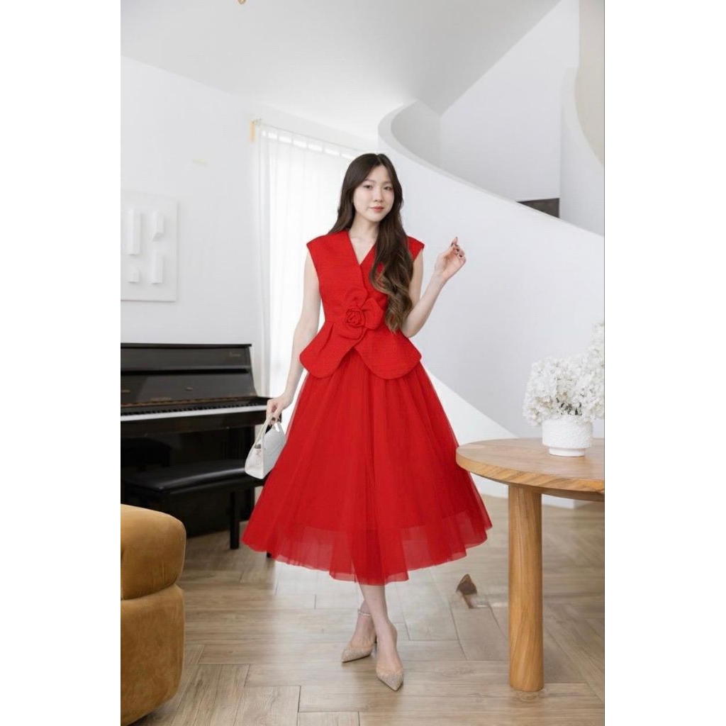 ST574 Premium Flower tutu 2in1
