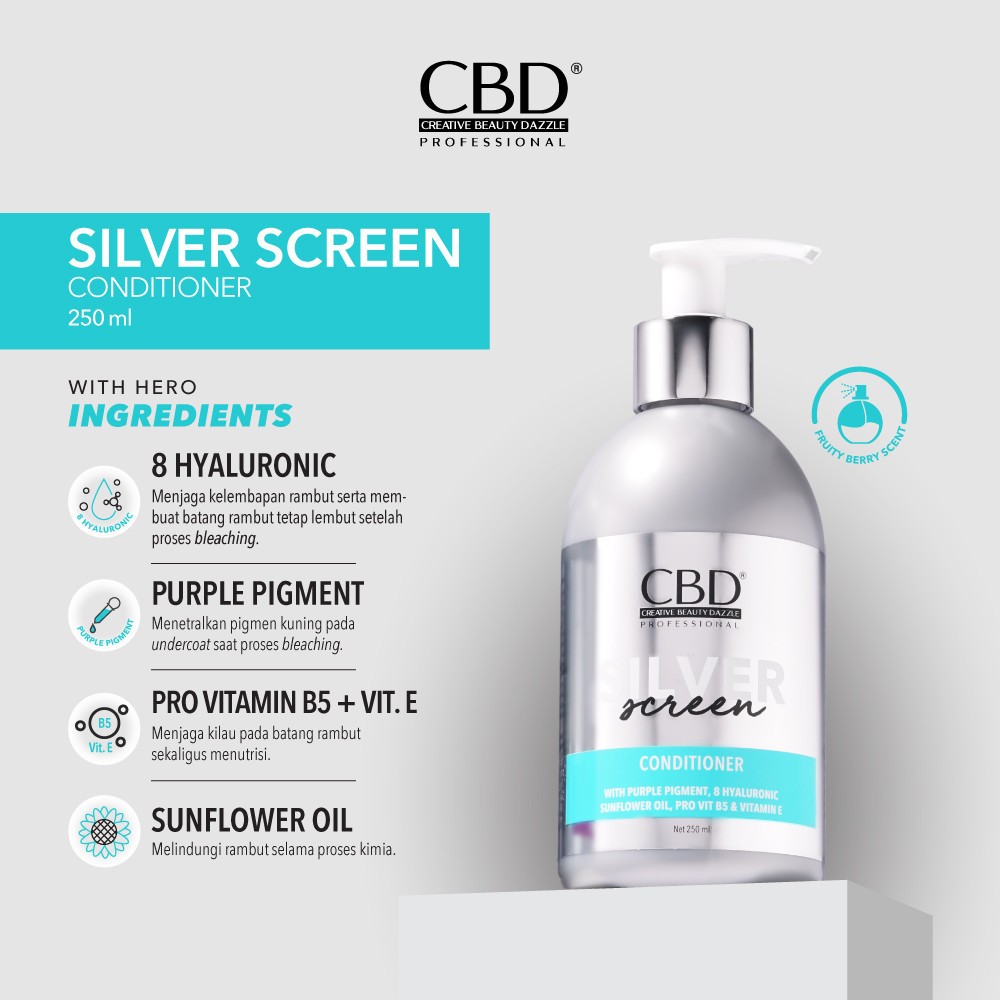 CONDITIONER CBD SILVER SERIES 250 ML