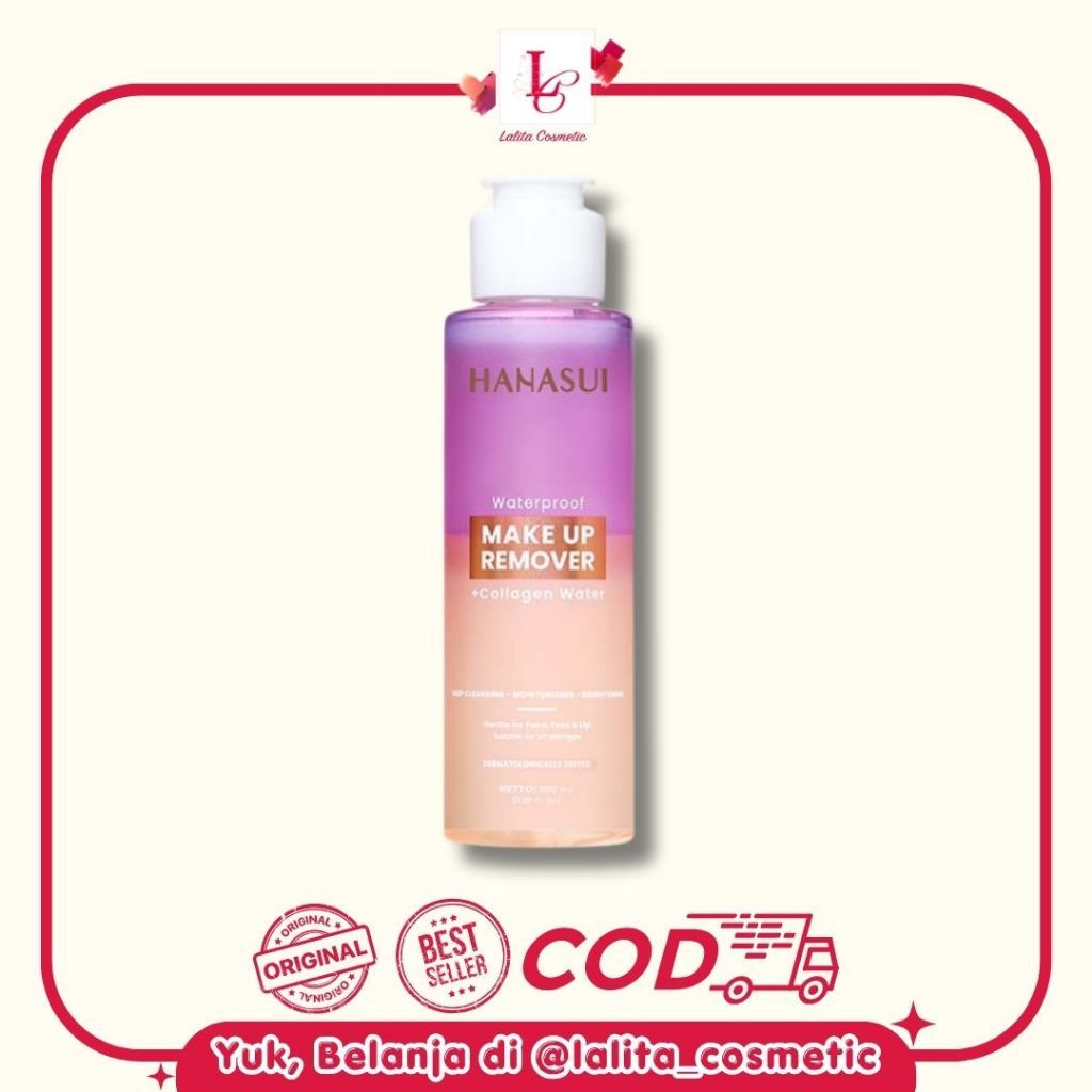 HANASUI Waterproof Make Up Remover