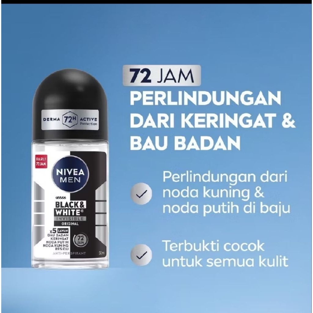 Nivea men deodorant BW oringinal 50 ml