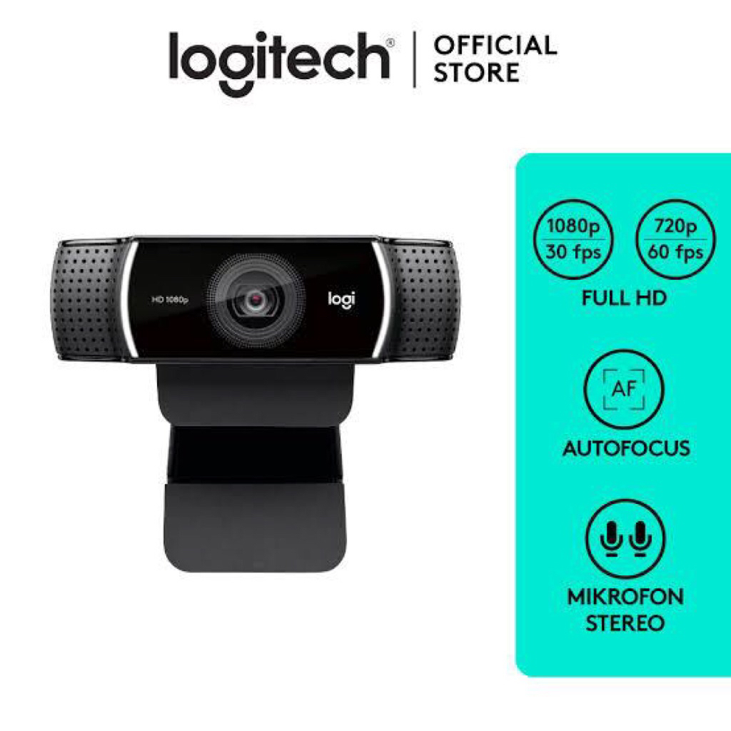 LOGITECH C922 PRO HD STREAM WEBCAM