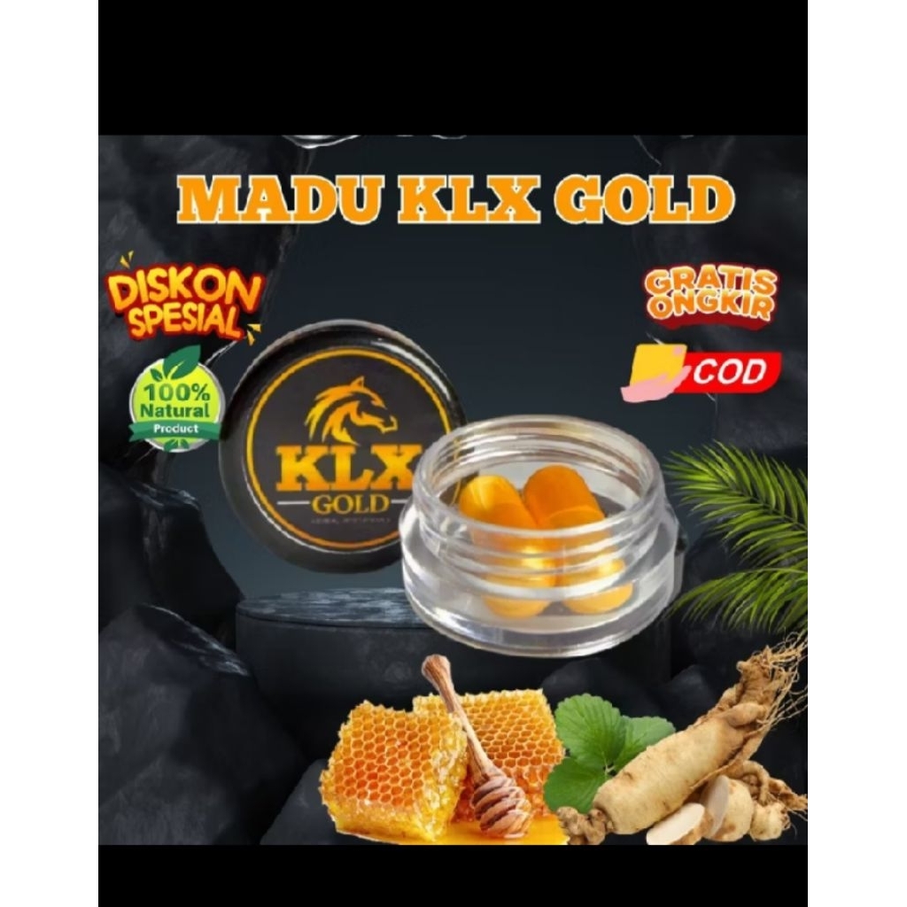 _KLX madu Bubuk Emas Isi12pcs Gratis ongkir-COd