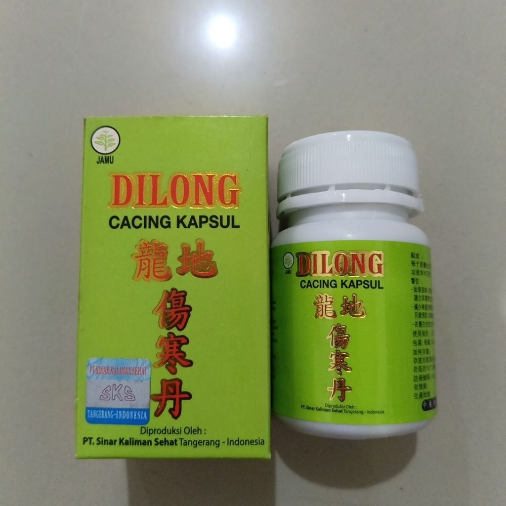 Dilong Cacing Kapsul Isi 60 Kapsul