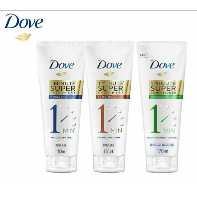 DOVE 1 MINUTE SUPER CONDITIONER 170ML