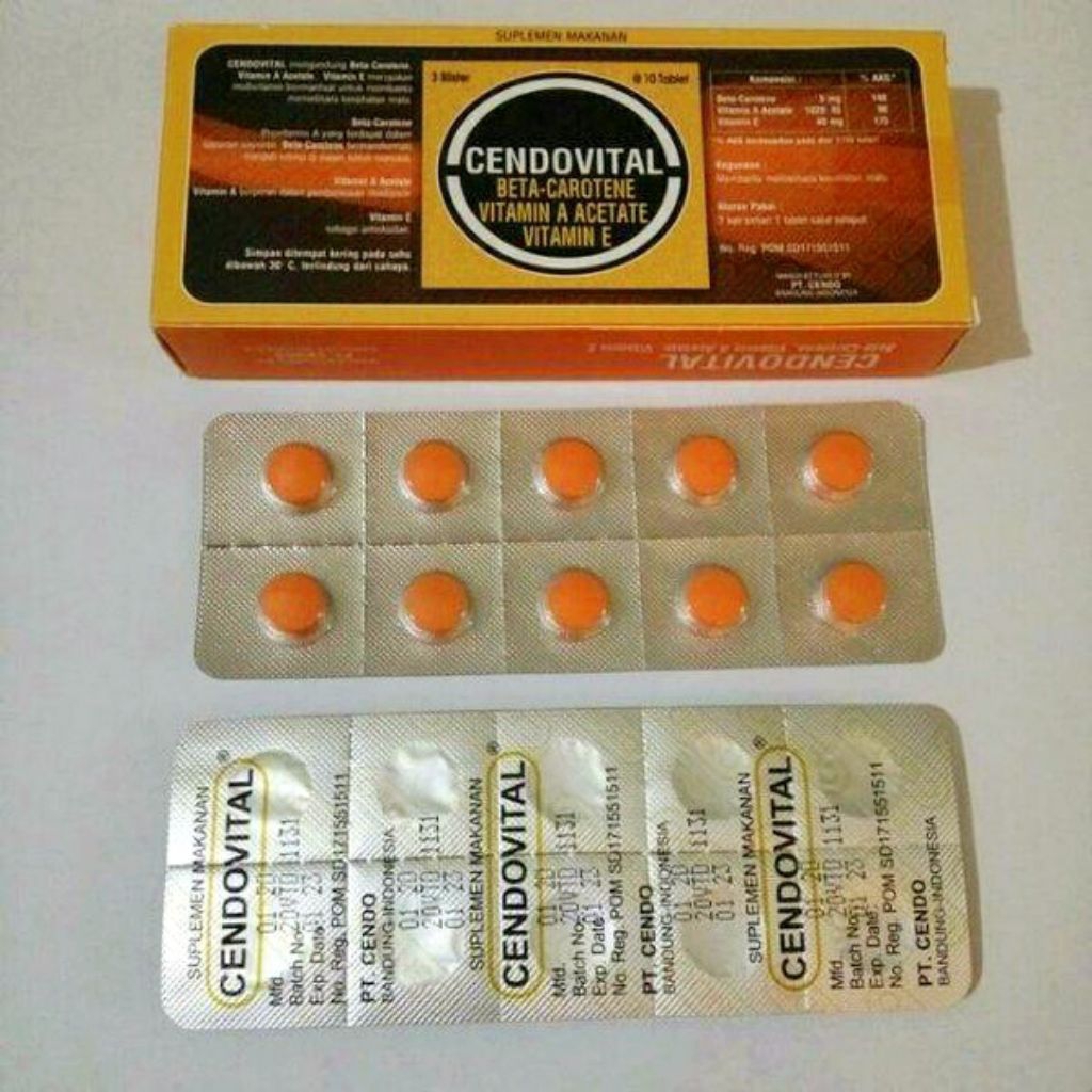 CENDOVITAL STRIP 10 TABLET