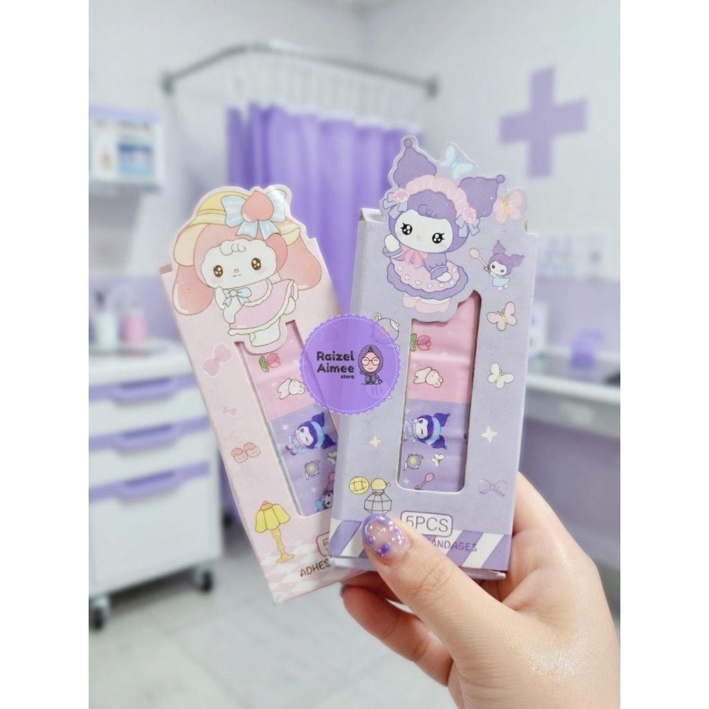 (2 PACK) PLESTER UNGU PINK