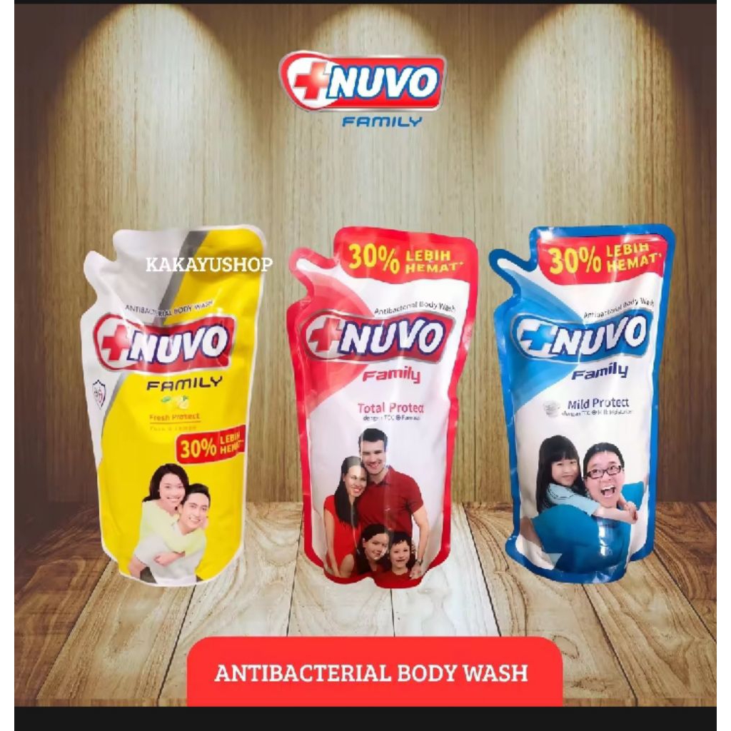 Sabun Mandi Cair Nuvo 800ml