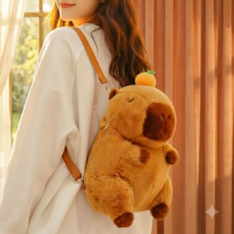 TAS RANSEL CAPYBARA LUCU