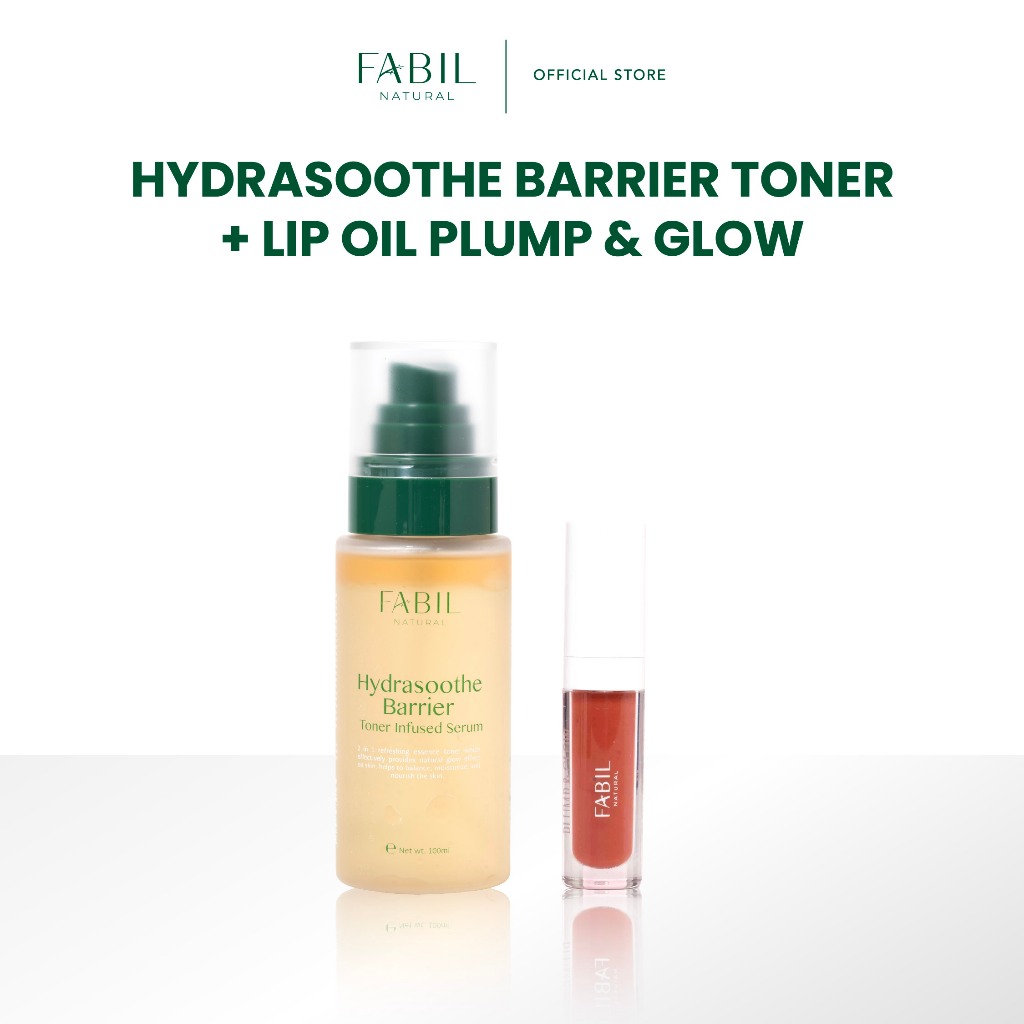 [2 pcs] Fabil Bundle Toner + Lip Oil