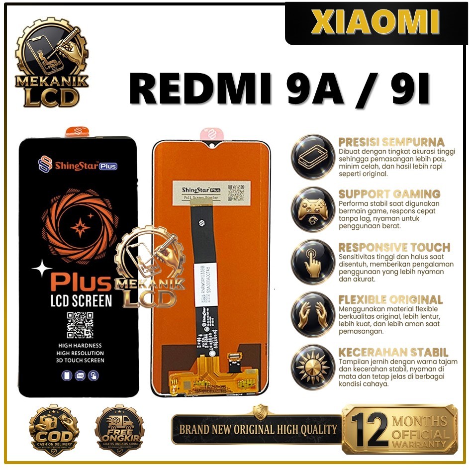 LCD TOUCHSCREEN XIAOMI REDMI 9A / 9I COMPLETE FULLSET