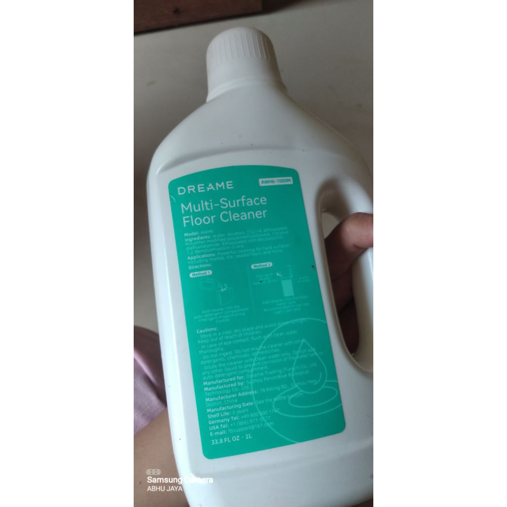 Dreame multi surface floor cleaner 1000ml