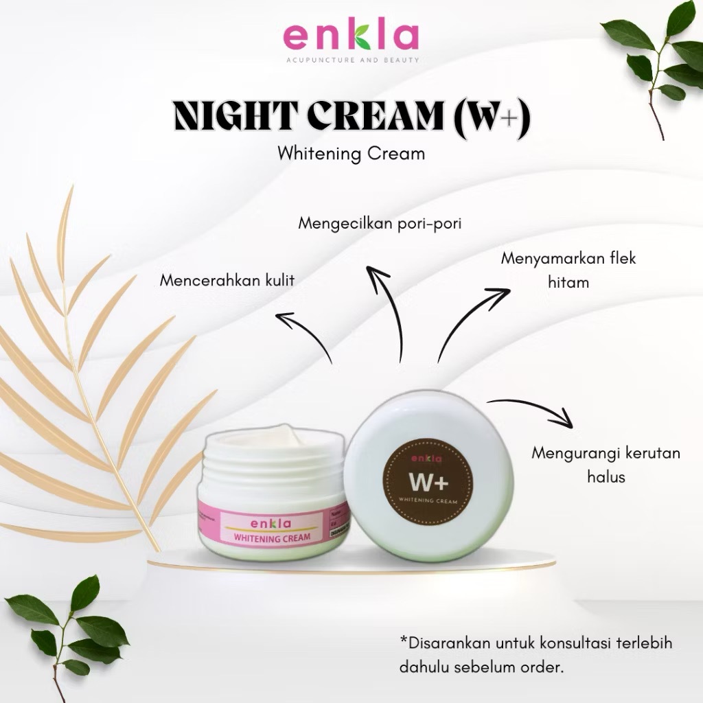 Night Cream kode W+