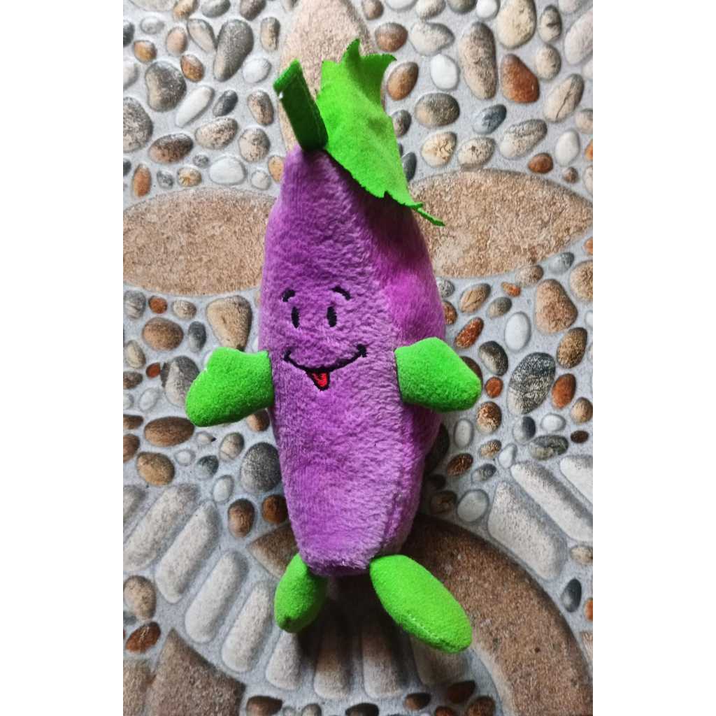 Boneka Terong Ungu (Preloved)