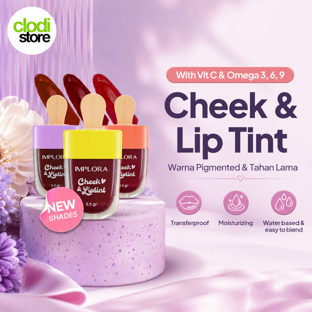 Implora Cheek & Lip tint Blush Lip Tint Implora