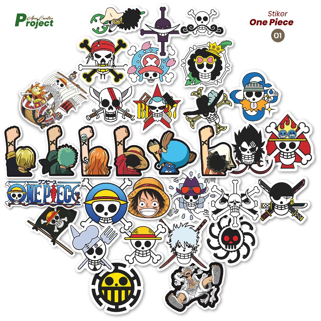 STIKER ONE PIECE