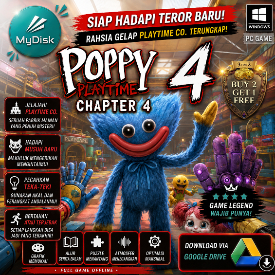 POPPY PLAYTIME CHAPTER 4 - PC GAMES