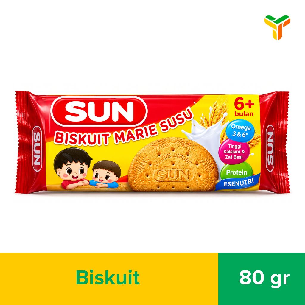 Sun Biscuit Marie 80 Gram