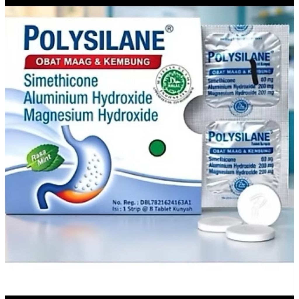 Polysilane//perstripp isi 8 tablet