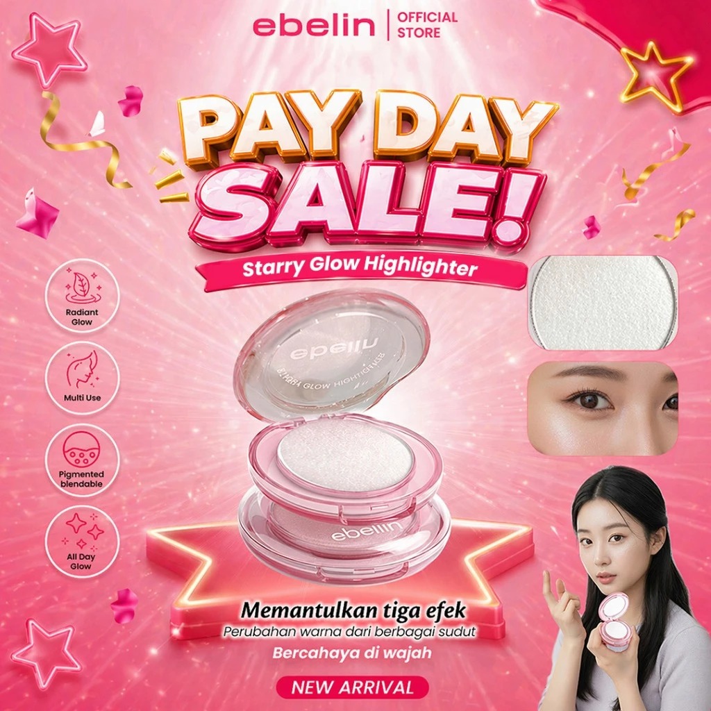 Ebelin - Starry Glow Highlighter | Interstellar Purple