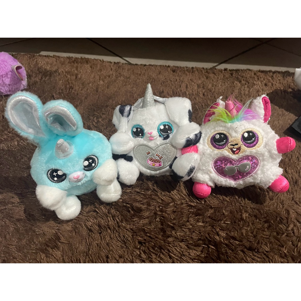 3 rainbowcorn  dolls original preloved