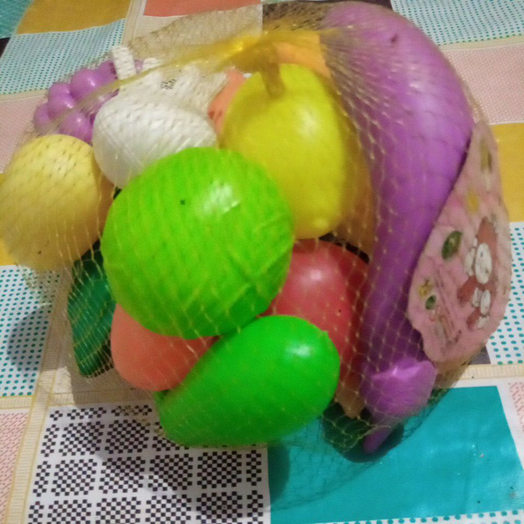 mainan buah dan sayur