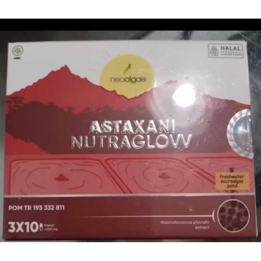 astaxani nutraglow 1box 30 kapsul