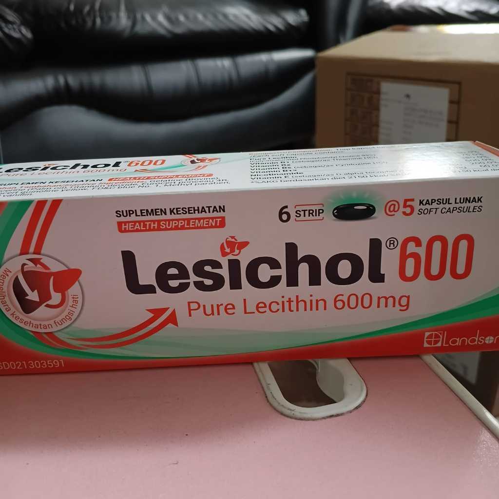LESICHOL 600MG / SUPLEMEN KESEHATAN